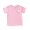Pink, variant on Utoimkio Kids Boys Girls Casual Heart Print Short Sleeve T-Shirts Summer Casual Crewneck Tee Tops for Boys Girls 4-16 Years