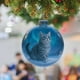thumbnail image 4 of CaiYueKe Christmas Cat Ornaments Set Cute Kitty Tree Decorations Holiday Pet Pendant Collection Festive Animal Decor for Cat Lovers Home Party Supplies, 4 of 5