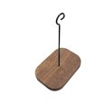 thumbnail image 1 of Inteprter Carillón de viento de madera, carillón de viento de Metal, tubo de música de cumpleaños, campana colgante, decoración de meditación, Patio, Artesanía Percha autoadhesiva Inteprter HA011582-05, 1 of 6
