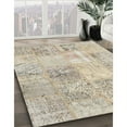 thumbnail image 3 of Ahgly Company Machine Washable Indoor Rectangle Contemporary Wheat Beige Area Rugs, 7' x 10', 3 of 7