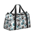 thumbnail image 2 of Rateoe Watercolor Sunflower Pattern Gym Bag for Women, Duffle Bag for Travel with Wet Pocket, Carry on Weekender Bags for Women, Water Resistant Travel Bag Duffel Bag, 2 of 7