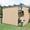 Beige, variant on General Outdoor Patio Curtains Detachable Tab Top Windproof Weatherproof Curtain for Cabana, Porch, Pergola and Gazebo, Tab Bottom Drape, 2 Panels, 54W x 96L inch, Orange