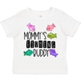 thumbnail image 3 of Inktastic Mommy's Fishing Buddy with Colorful Fish Boys or Girls Toddler T-Shirt, 3 of 5