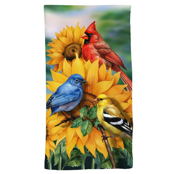Briarwood Lane Birds in the Garden Cotton Hand Towel