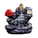 thumbnail image 1 of Quemador de incienso con efecto cascada, soporte de incienso zen, quemador de cono de incienso con cascada de rocalla para meditación en casa o en la oficina., 1 of 8