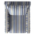 thumbnail image 4 of Sunset Trading Seaside Fabric Slipcovered Swivel Chair in Navy/Beach Striped, 4 of 6