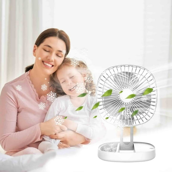New High-power Desktop Fan Portable USB Fan Multifunctional Shaking Head Circulation Fan For Home And Office Use