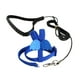 thumbnail image 2 of Arnés y correa para pájaros, cuerda de tracción ajustable antimordeduras para entrenamiento de aves. Azul, 2 of 9