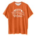 thumbnail image 5 of Tops Cortos para las Mujeres, Doble Cara Impreso Cuello Redondo Gota Hombro Camiseta, Top Estirable Casual, 5 of 5