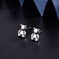 thumbnail image 5 of Cute Bear Small Stud Earrings 999 Sterling Silver for Women Lovely Animal Tiny Cartilage Tragus Earring Studs Statement Post Fashion Jewelry Gifts Hypoallergenic Daughter BFF, 5 of 9