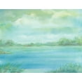 thumbnail image 2 of Babbitt, Gwendolyn 18x15 Black Ornate Wood Framed with Double Matting Museum Art Print Titled - Marsh, 2 of 4