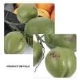 thumbnail image 3 of WHAMVOX Prop De Coconut Falso Verde Para En Reuniones Y Fiestas Tropicales, 3 of 7
