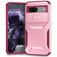 thumbnail image 3 of for Google Pixel 8a, Luxury Sliding Camera Cover Soft TPU + Hard PC Shockproof Drop Protective Hybrid Stylish Ultra Slim Frosted Anti-slip Grip Case for Google Pixel 8a, Pink, 3 of 7