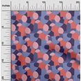 thumbnail image 2 of oneOone Cotton Flex Medium Blue Fabric Abstract Sewing Fabric By The Yard Printed Diy Clothing Sewing Supplies 40 Inch Wide, 2 of 4