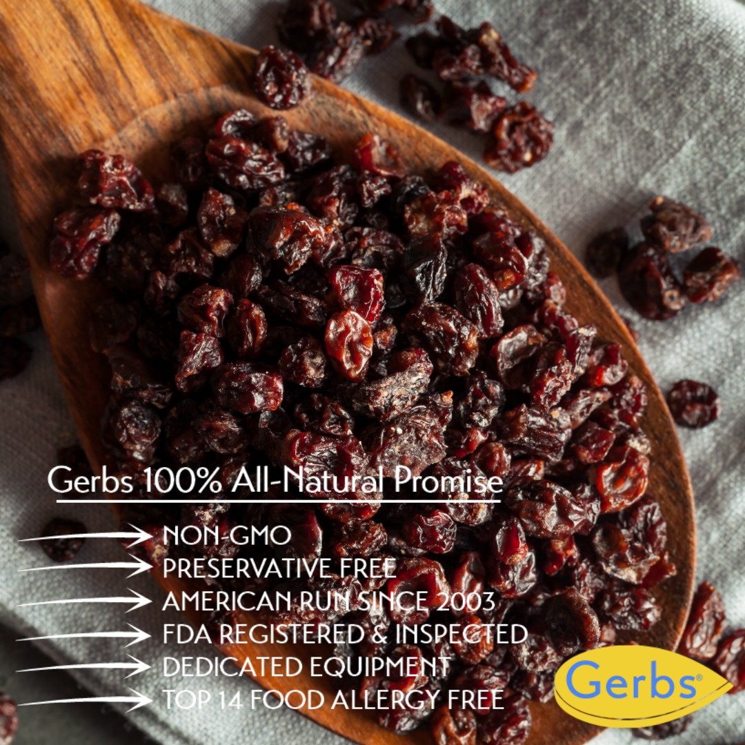 Dried Black Zante Currants by Gerbs - 2 LBS - Unsulfured - Top 14 Food Allergen Free & NON GMO - No Sugar Added
