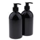 thumbnail image 5 of Paquete de 2 botellas de loción de plástico vacías con bomba, recipientes recargables para champú, lociones, jabón corporal , más - El Macarena Botella con bomba de loción, 5 of 7