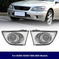 thumbnail image 1 of Left Car Lights for Alteza for IS200 IS300 98-05 Car Bumper Reflector Lamp Front Grille Driving Fog Light NO Bulb, 1 of 5