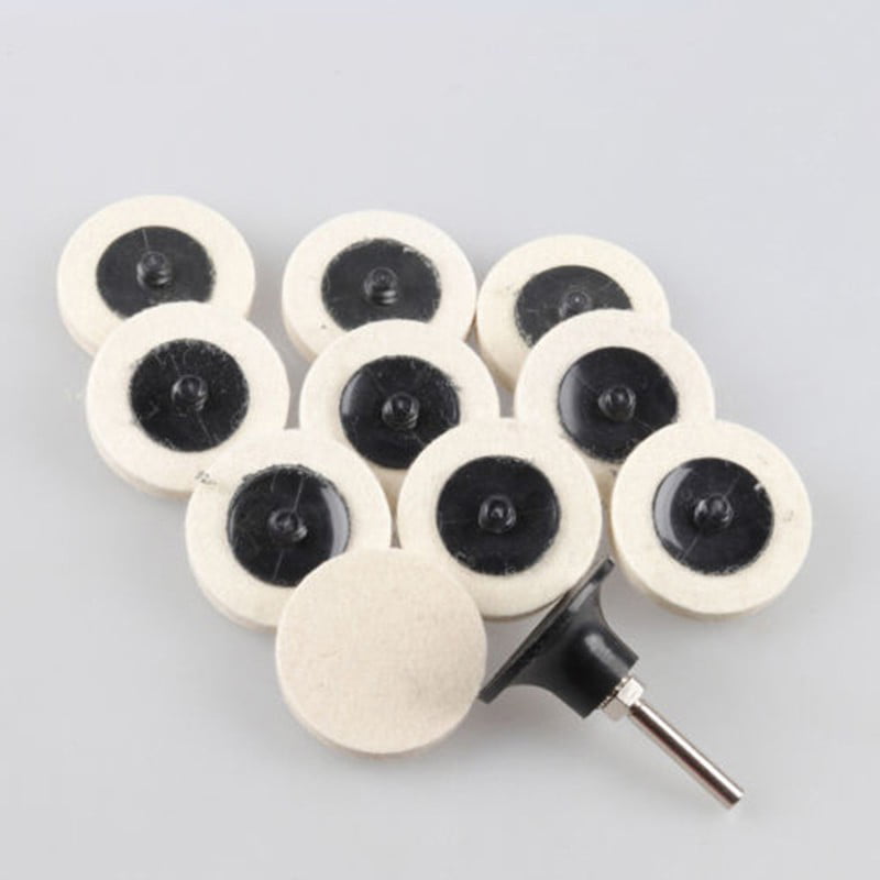 Polishing Buffing Wheels Pad Abrasive Crafts Jewelry Grinder 50mm Rotary Tool 