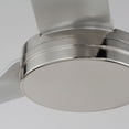 thumbnail image 3 of Maxim Lighting - Ultra Slim - 52 Inch Outdoor 3 Blade Ceiling Fan-Satin Nickel, 3 of 7