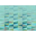 thumbnail image 1 of Ahgly Company Machine Washable Indoor Rectangle Transitional Seafoam Green Area Rugs, 2' x 3', 1 of 7