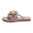thumbnail image 4 of Slippers for Women,Stylish Wide Fit Sandals With Comfortable Soles For Summer,Womens Slippers,Gold,9, 4 of 4