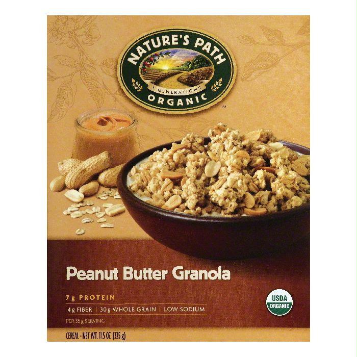 Natures Path Peanut Butter Granola Cereal, 11.5 OZ (Pack of 12