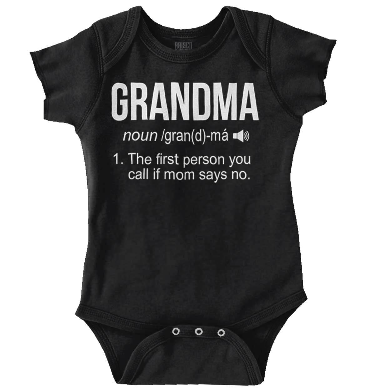 I Love Grandma Definition Cute Shower Gift Newborn Romper Bodysuit For Babies
