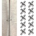 thumbnail image 1 of 10 Pares de Imanes para Cortinas con Pasadores Plata 25 mm Shaofei, 1 of 4