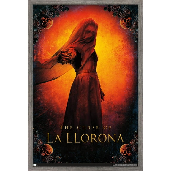 The Curse of La Llorona - Reach Wall Poster, 22.375" x 34", Framed