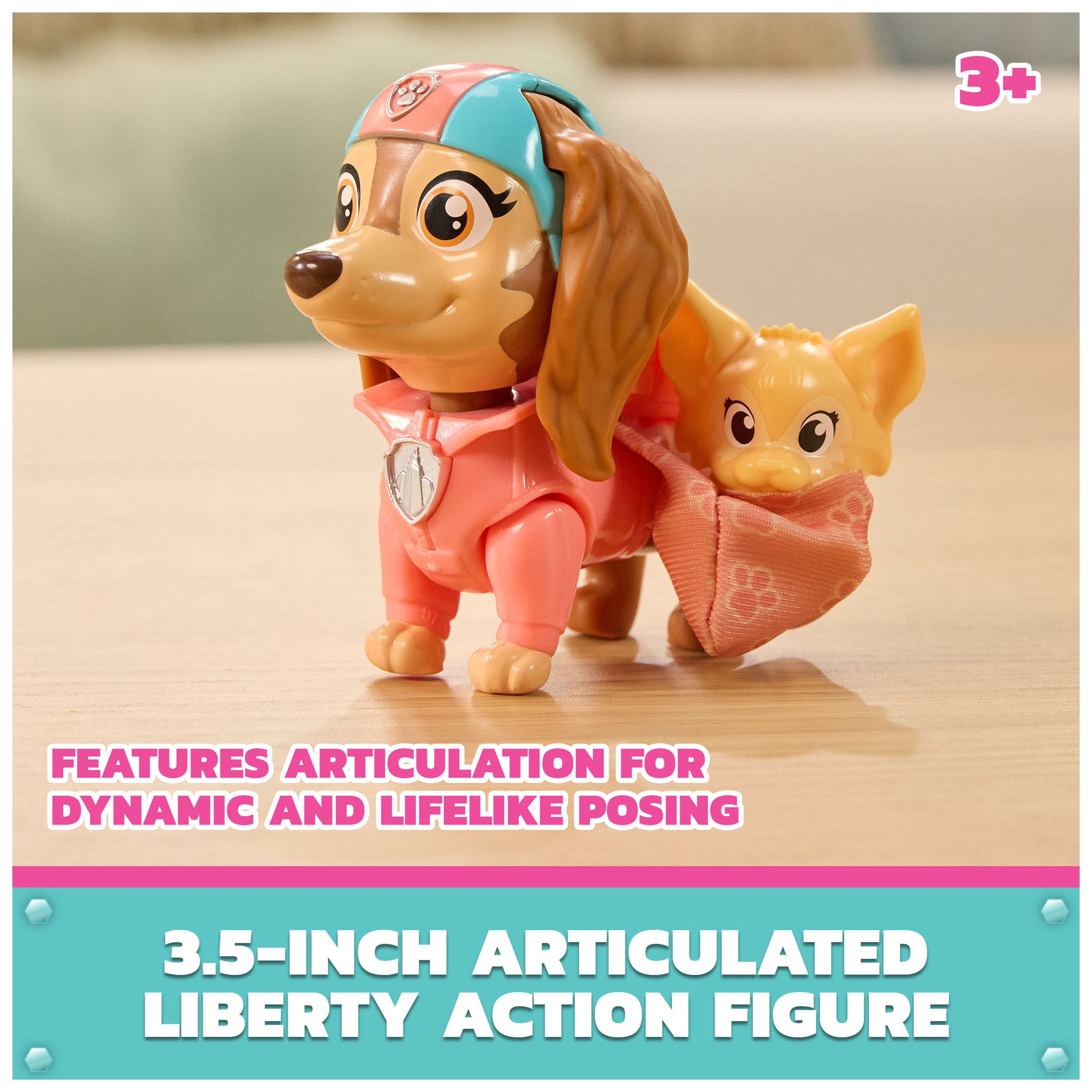 PAW Patrol Skye's World Liberty Animal Rescue Set, Ages 3+