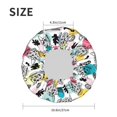 thumbnail image 5 of Sigee Turtle for Women's Shower Cap Reusable Waterproof Hair Cap Large Shower Cap for Women Men, 5 of 7