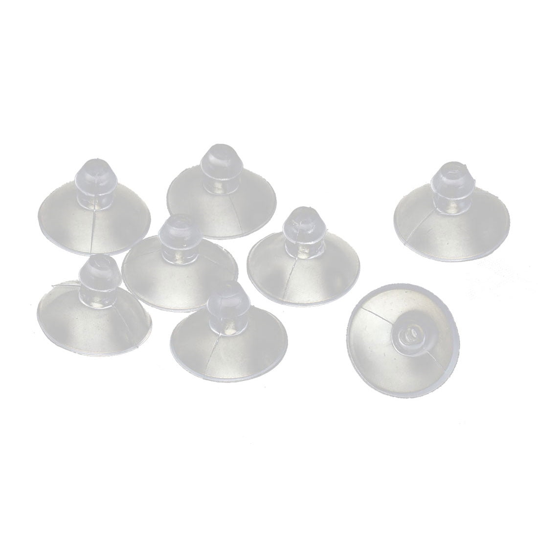 20mm Suction Cups for Glass Table Tops Rubber Transparent Sucker 10-100Pcs 