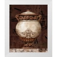 thumbnail image 3 of Pamela Gladding 26x32 White Modern Wood Framed Wall Art Titled - Timeless Urn II, 3 of 5
