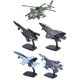 thumbnail image 1 of Modelo de de aleación 1:10, con colección de modelos de luz y música, de avión para decoración de estante de oficina de escritorio Sunnimix Aviones fundidos a troquel, 1 of 8