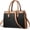 A1-black Brown, variant on Handbags Purses for Women, Trendy Leather Dual-tone Tote Purse, Designer Handbag  Bag Top Handle Satchel Bags