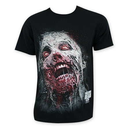 Walking Dead Zombie Face Tee Shirt
