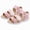 Sandals-Pink, variant on Girls Sandals Summer Dress Shoes Lightweight Open Toe Beach Holiday(White,9)