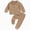 H01-Coffee, variant on TOWED22 Toddler Baby Boy Fall Winter Clothes Long Sleeve Sweatshirt Pullover Tops Joggers Pants Outfit Set Size:2-3 Y,Color:Coffee