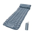 thumbnail image 4 of Colchón Inflable Kusrkot Para Acampar Ligero Portátil Dormir Gris 193 cm x 68 cm x 8 cm, 4 of 8