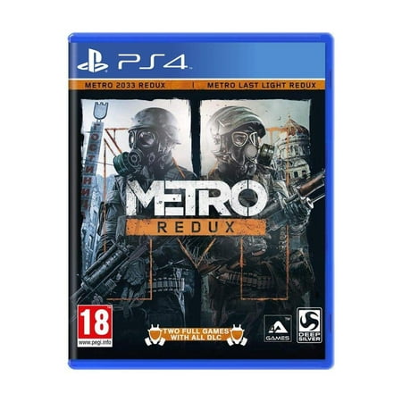 Metro Redux (Playstation 4 - PS4) with Metro 2033 Redux & Metro Last Light Redux