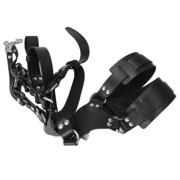 Correa de Cuero Ecomeon para cámara DSLR Doble Hombro 1# negro