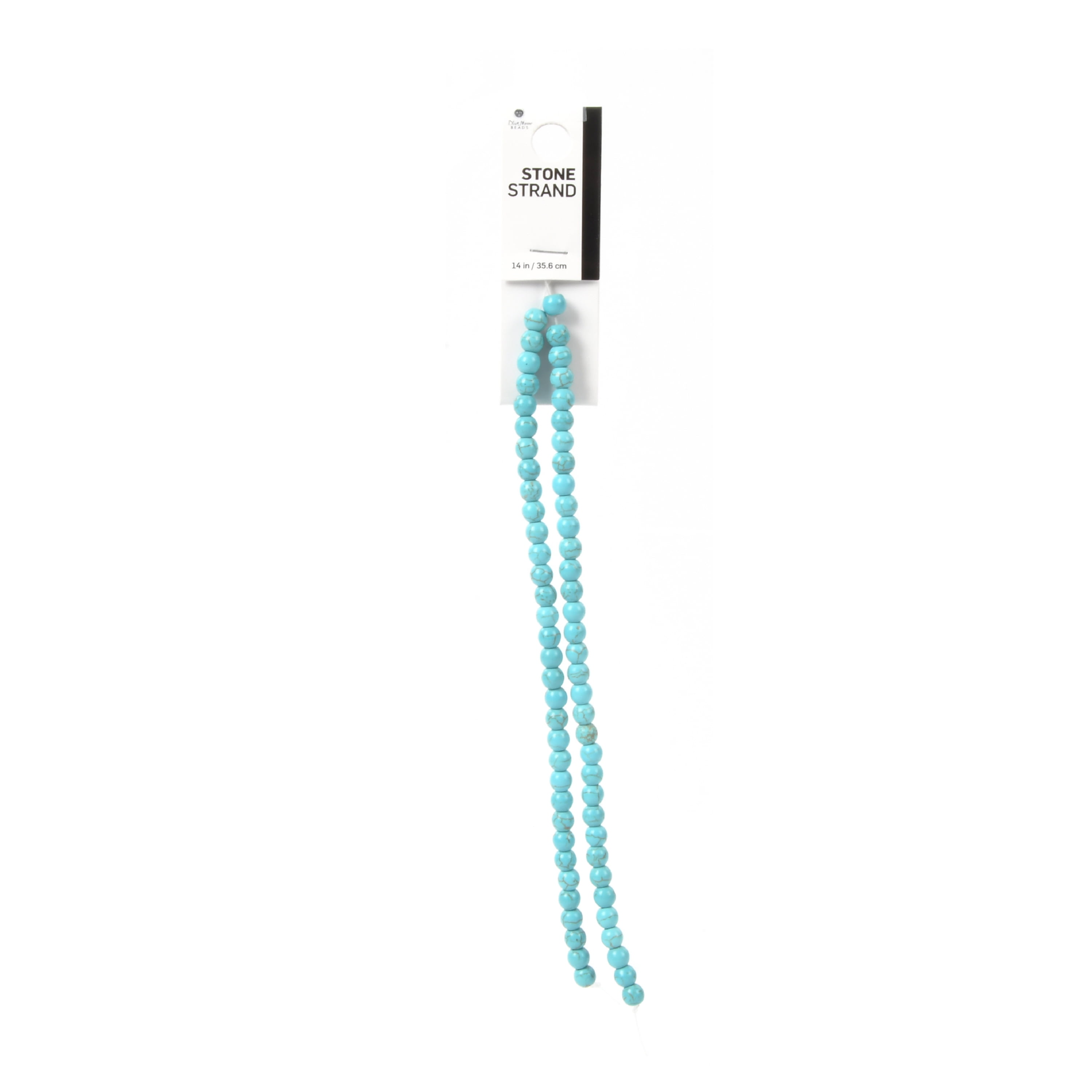 (3 pack) Blue Moon Beads Turquoise Stone Bead Strand for DIY Jewelry, 14 in - Unisex, Adult, 1 Piece
