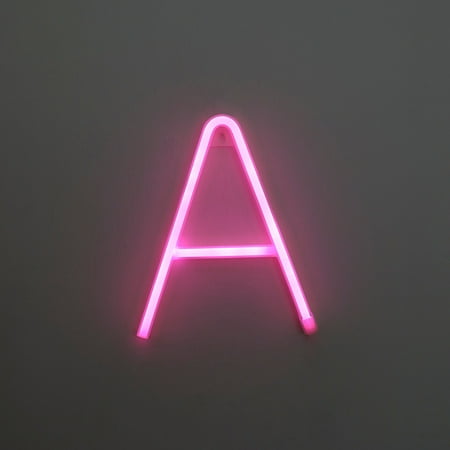 

Shpwfbe led lights for bedroom LED Letter Lights Light Up Letters Standing Hanging Warm Pink Light room decor fairy lights
