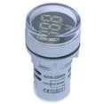 thumbnail image 4 of Kritne AD16‑22FSV Round Shape Digital Voltage Signal Indicator Voltage Meter Indicator 60~500V AC,Digital Voltage Signal Indicator,Voltage Signal Indicator Panel, 4 of 8