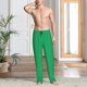 thumbnail image 2 of Balery Forestgreen Pantalones de pijama para hombre, pijama ultraligero, pantalón de descanso-Small, 2 of 6