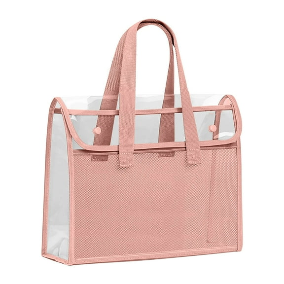 Dvumao Organizers and Storage, Transparent Document Bag Exam Specific Bag Subject Bag Hand- Book Bag Exam Paper Tutoring Bag Document Storage Bag, Mom Gifts