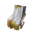 thumbnail image 4 of Rowan Soft Flannel Fleece Blanket, Autumn Branches Border Design with Ashberries and Dried Leaves Graphic, Cozy Plush for Indoor and Outdoor Use, 60" x 80", Yellow Orange Lime Green, by Ambesonne, 4 of 6