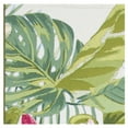 thumbnail image 5 of SAFAVIEH Barbados Floral Outdoor Area Rug, 8' x 10'5", Green/Pink, 5 of 7