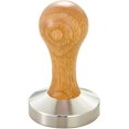 thumbnail image 1 of Martillo de madera para espresso de 58 mm para granos de café, mango en polvo para base plana de café Barista., 1 of 5