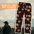 thumbnail image 6 of Yellowstone Men's TV Show Protect The Family Pattern Lounge Pajama Pants, 6 of 8